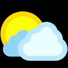 Sol y nubes